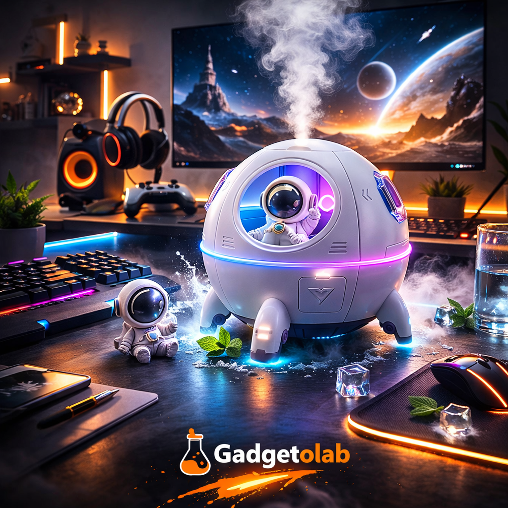 Humidificador nave astronauta USB