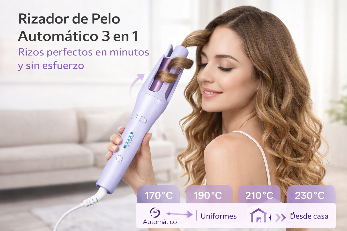 Rizador de pelo 3 en 1