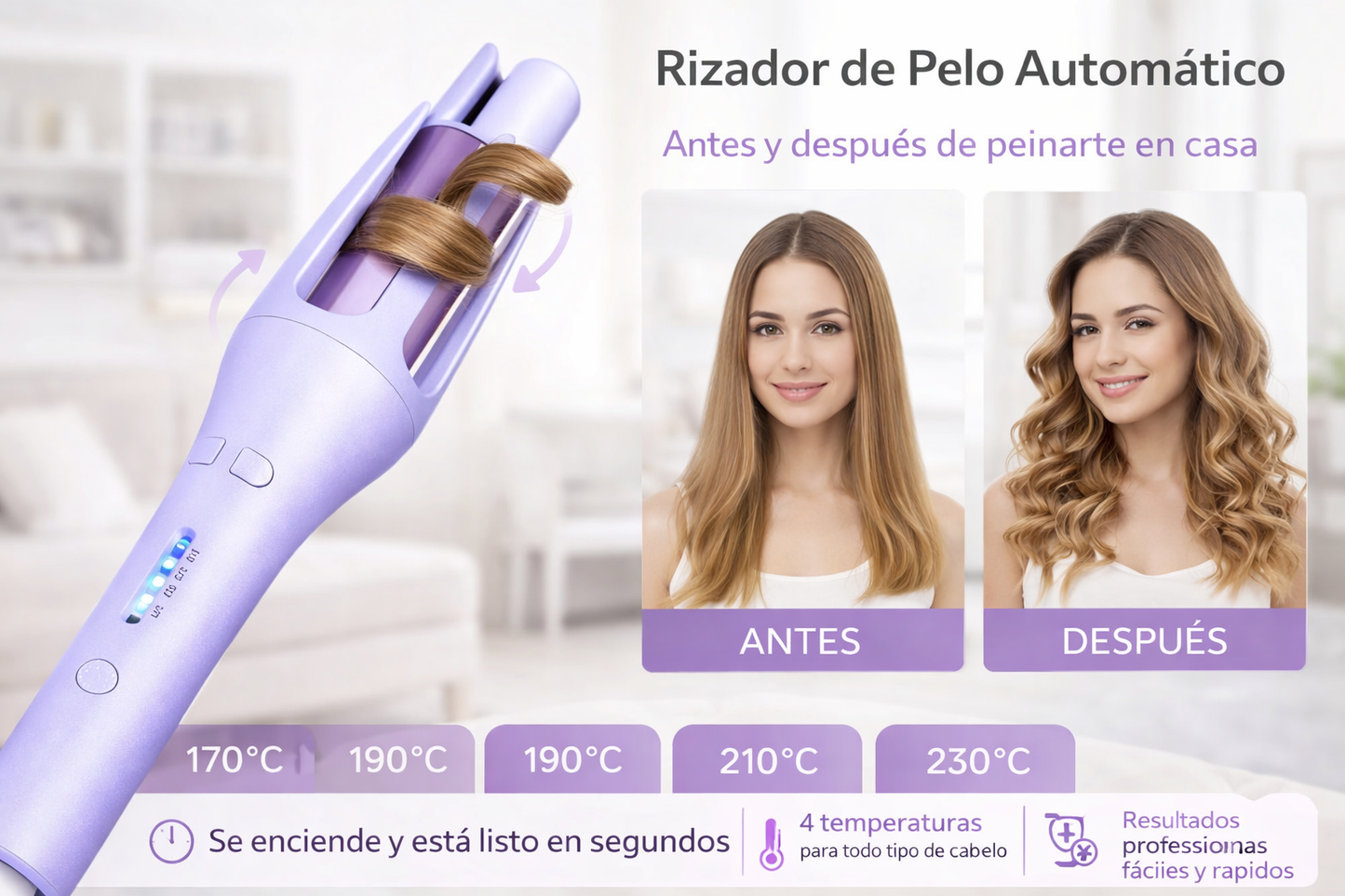 Rizador de pelo 3 en 1