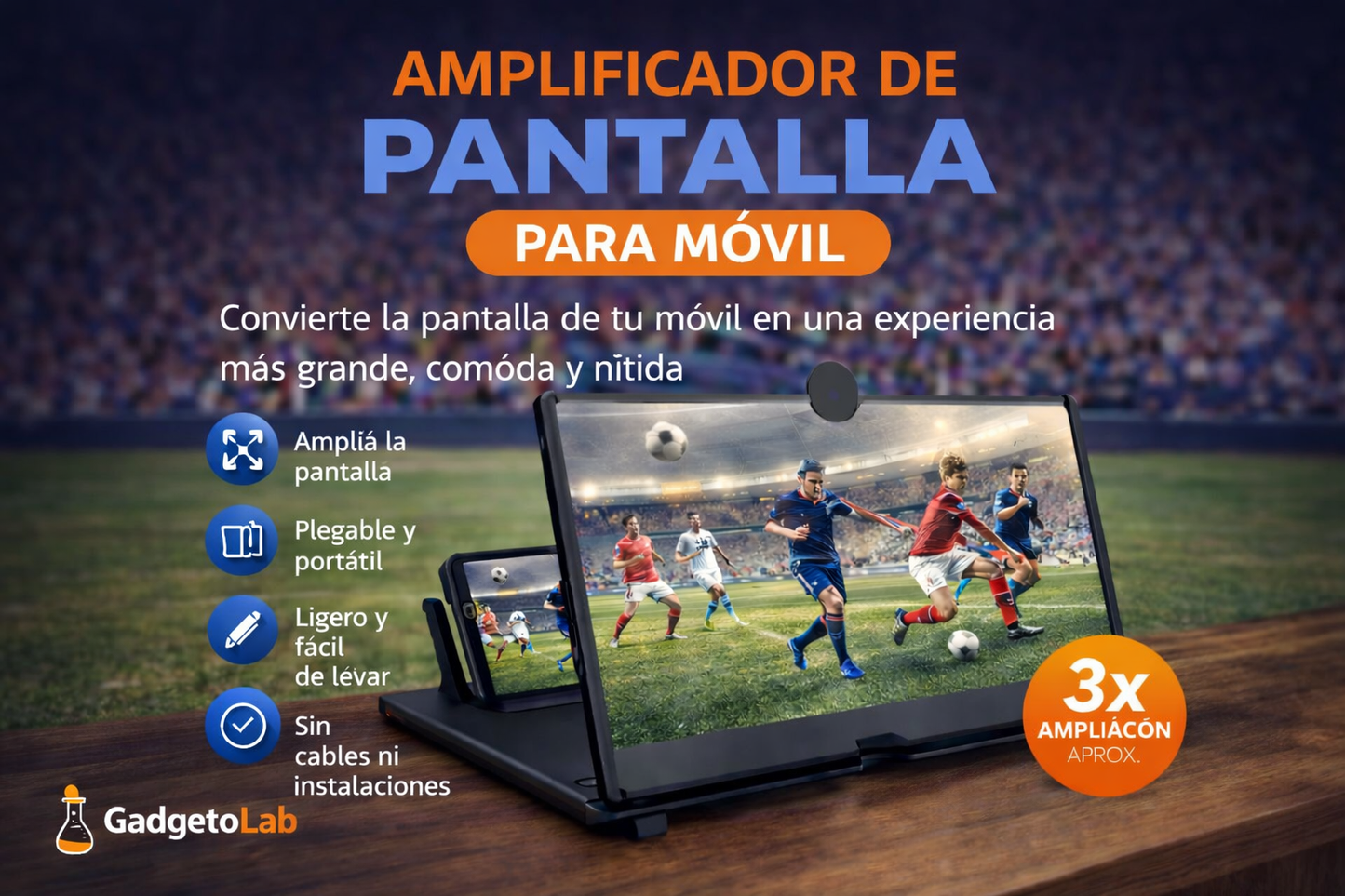 Amplificador Pantalla Móvil