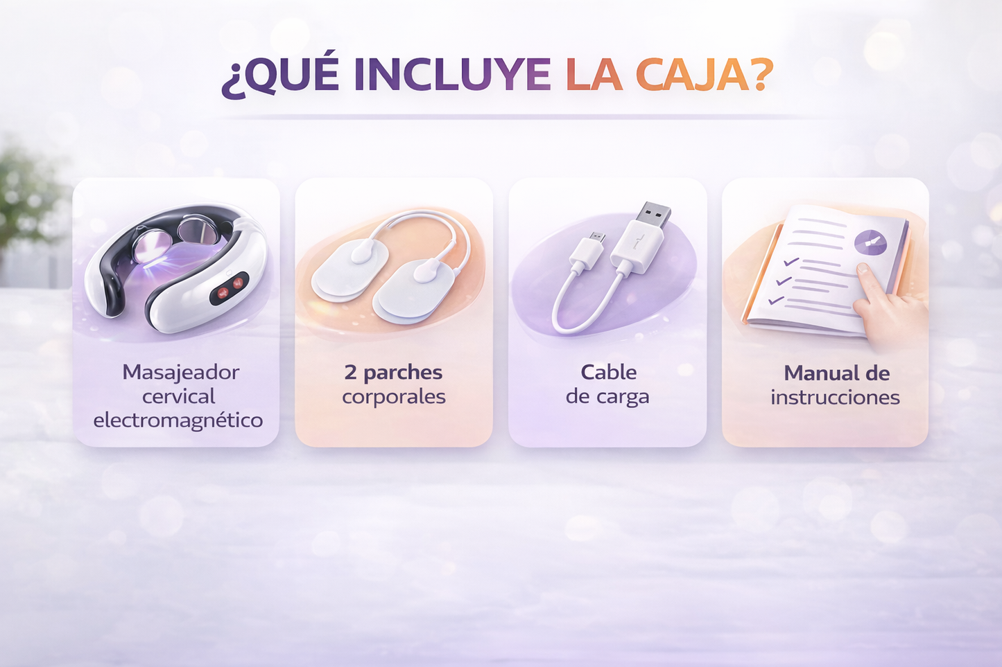 Masajeador Cervical Electromagnético con Parches