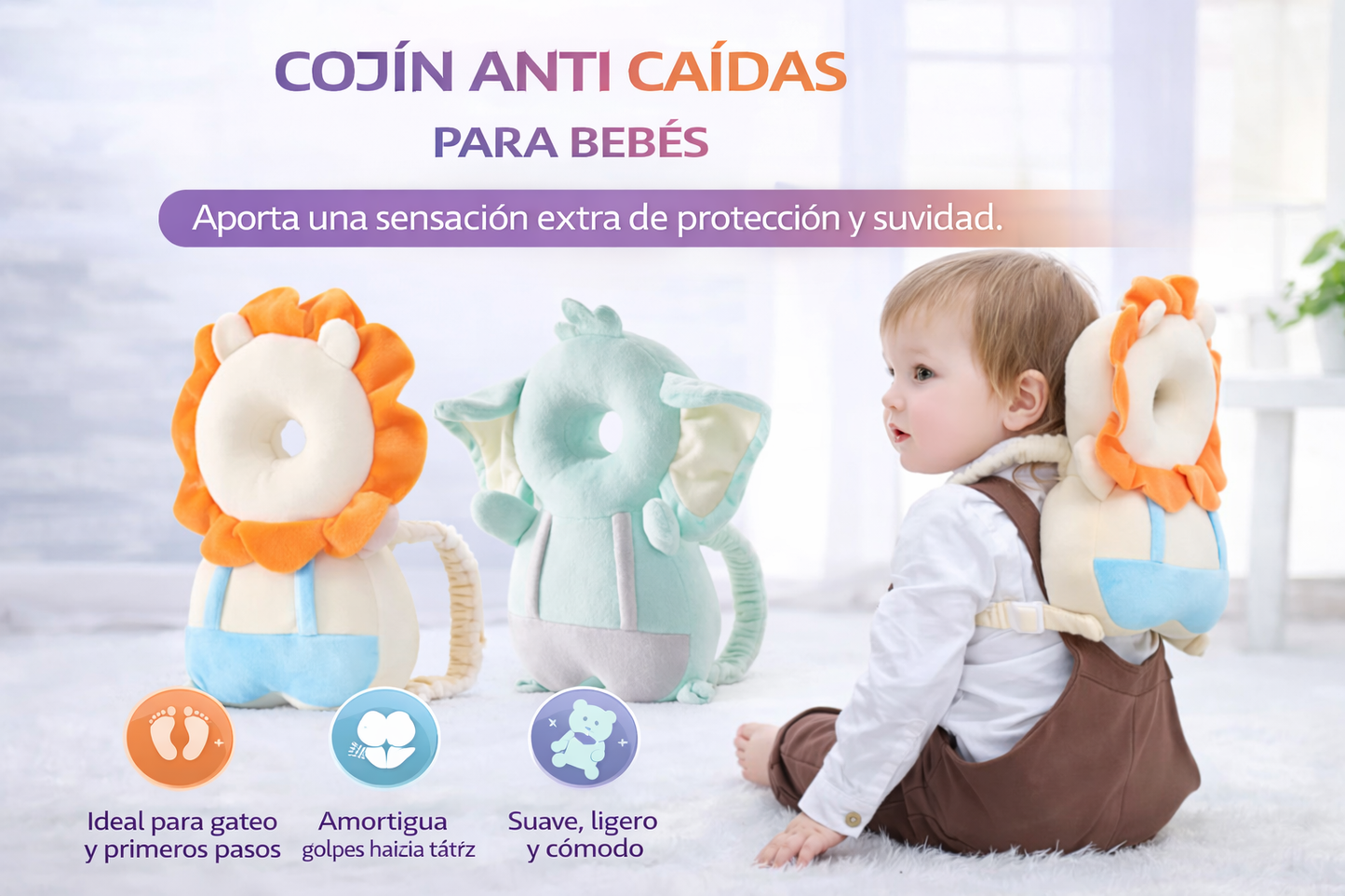 Cojín Anti Caídas para Bebés
